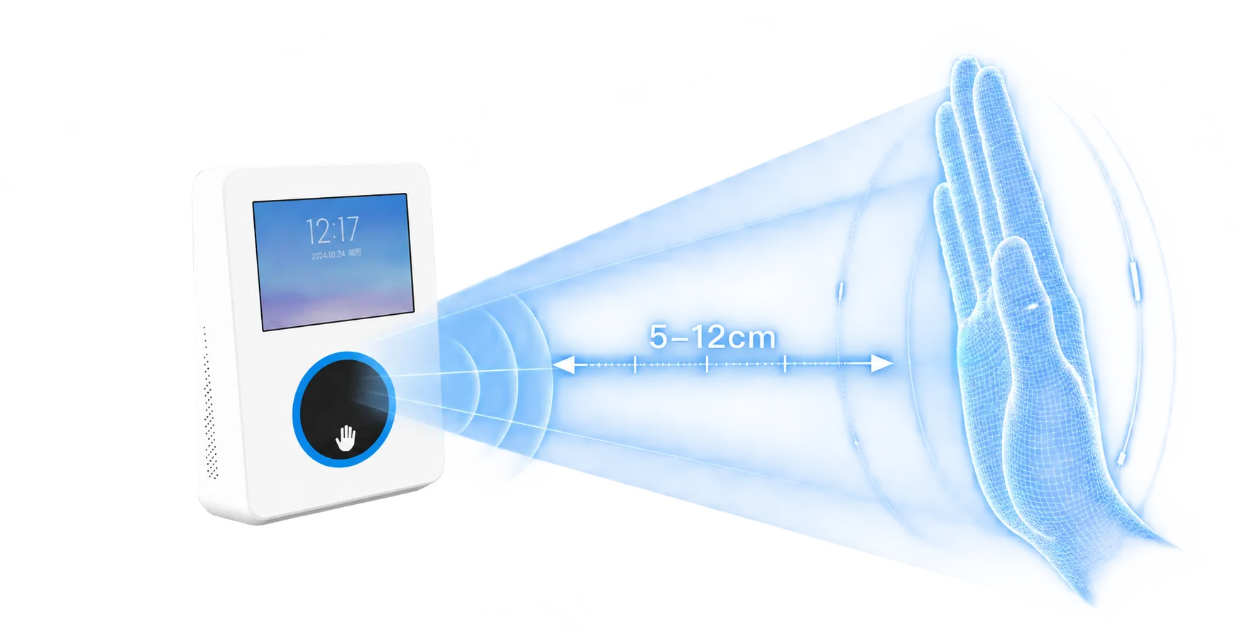 Contactless palm recognition