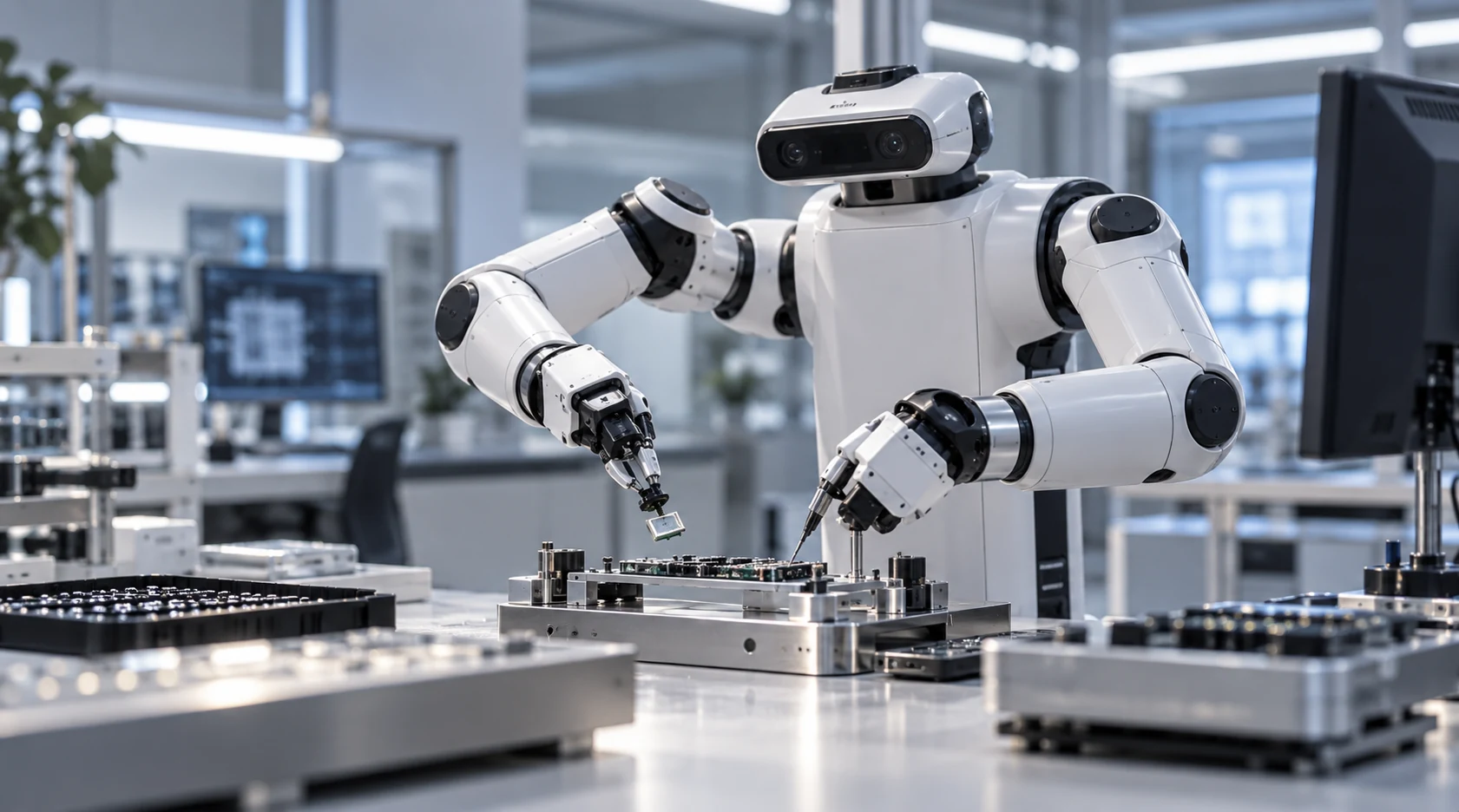 Precision manipulation robotics application