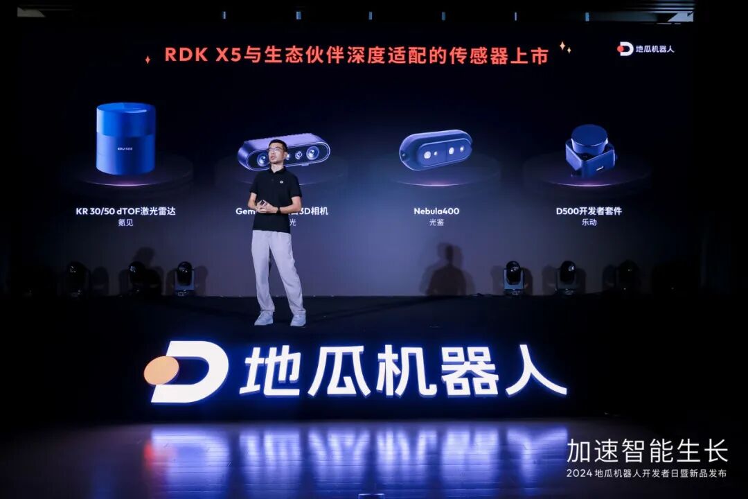 迎接“机器人+”全新时代，光鉴科技sToF技术亮相地平线地瓜机器人发布会